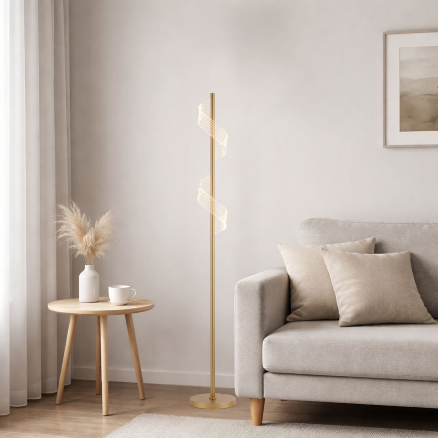 Rabalux - Dimbar, touchstyrd LED-golvlampa LED/12W/230V 3000K