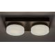 Rabalux - LED taklampa för badrum 2xLED/5,5W/230V IP44 svart
