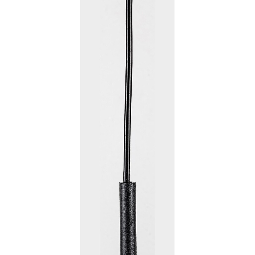 Rabalux - Badrumslampa med kabel 1xE27/15W/230V svart IP44
