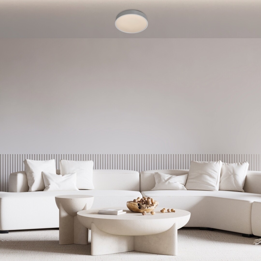 Rabalux - LED Taklampa LED/18W/230V IP44 4000K silver Ø 28 cm