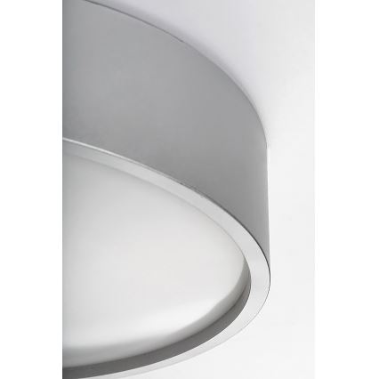 Rabalux - LED Taklampa LED/18W/230V IP44 4000K silver Ø 28 cm