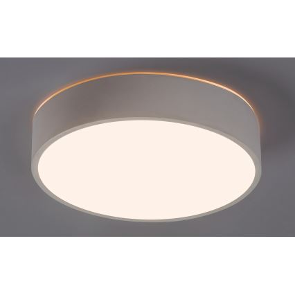 Rabalux - LED Taklampa med sensor LED/19W/230V IP44 4000K Ø 28,5 cm vit