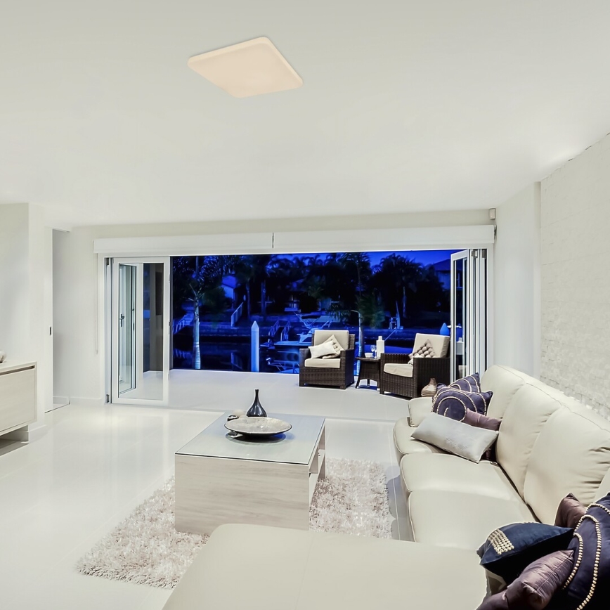 Rabalux - LED-taklampa med sensor LED/20W/230V 4000K 32x32 cm