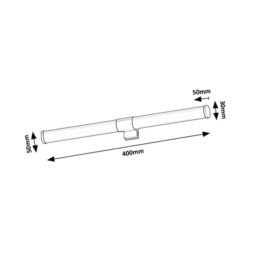 Rabalux - LED-belysning för badrumsspegel LED/6W/230V IP44 40 cm