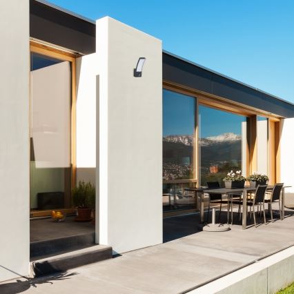 Rabalux - LED Utomhus väggbelysning med sensor LED/12W/230V IP44