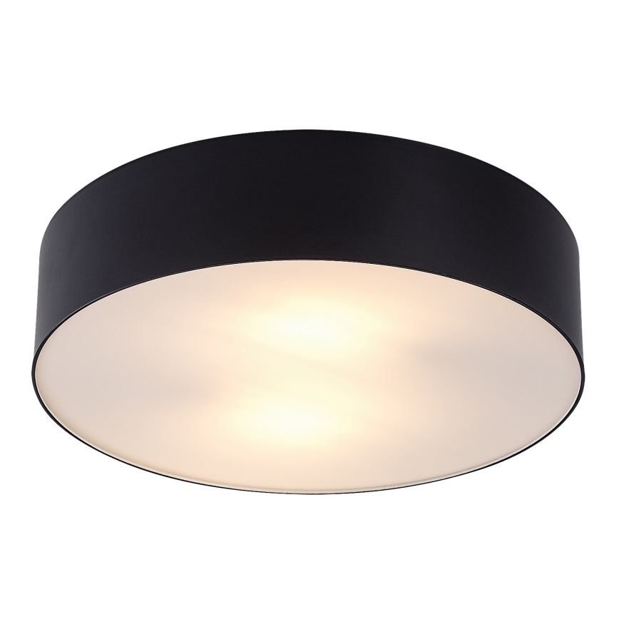 Rabalux - Utomhustaklampa 2xE27/9W/230V Ø 29 cm IP43 svart