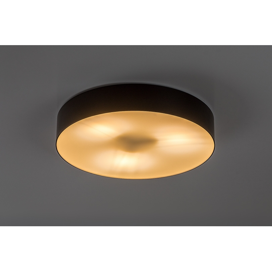 Rabalux - Utomhustaklampa 3xE27/9W/230V Ø 39 cm IP43 svart