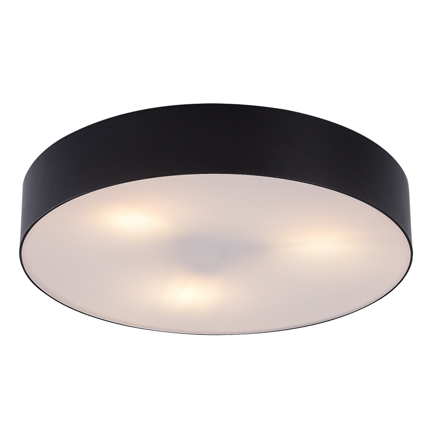 Rabalux - Utomhustaklampa 3xE27/9W/230V Ø 39 cm IP43 svart