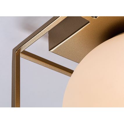 Rabalux - Utomhusvägglampa 1xE14/15W/230V IP44 guldfärgad