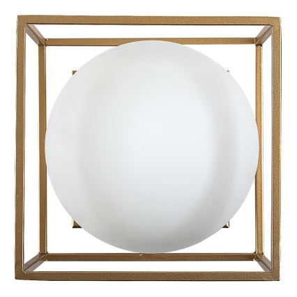 Rabalux - Utomhusvägglampa 1xE14/15W/230V IP44 guldfärgad