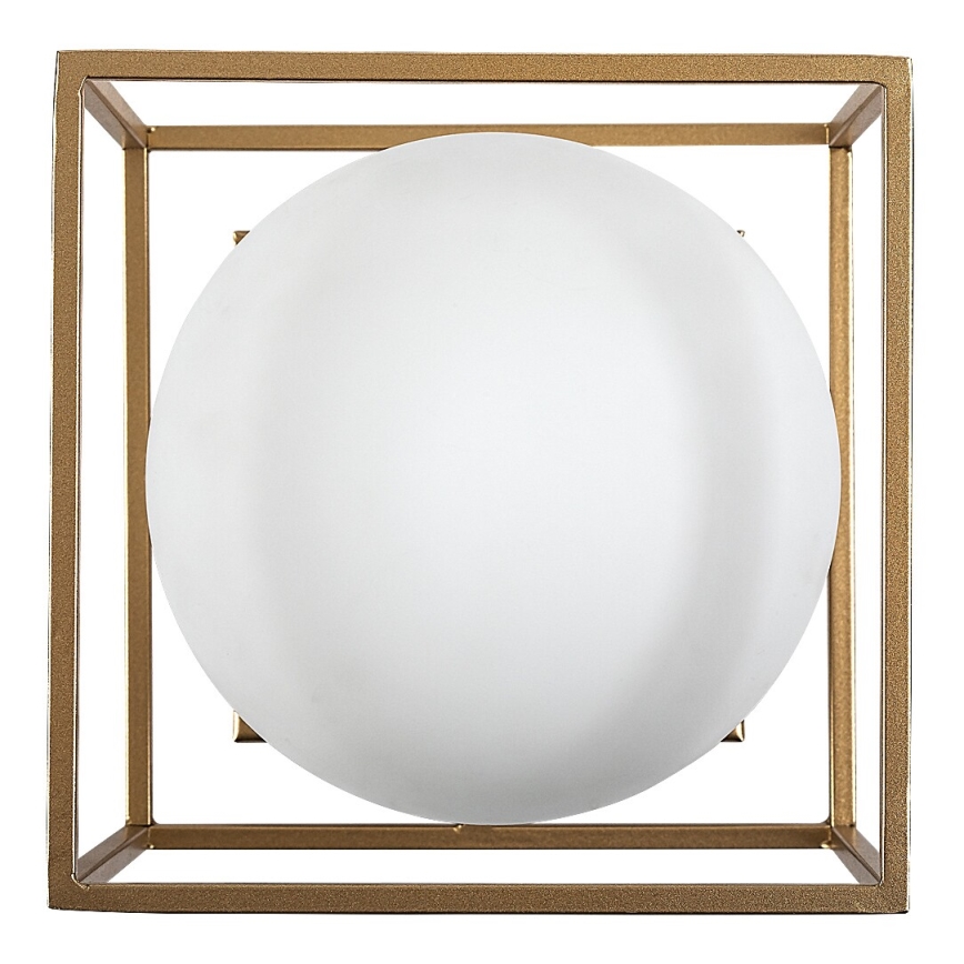 Rabalux - Utomhusvägglampa 1xE14/15W/230V IP44 guldfärgad