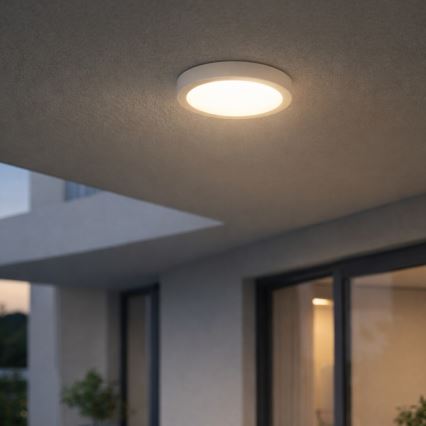 Rabalux - LED badrumstaklampa LED/30W/230V Ø 30 cm IP44 vit
