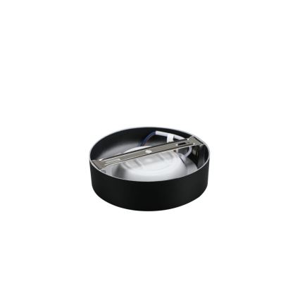 Rabalux - LED taklampa för badrum LED/7W/230V Ø 12 cm IP44 svart