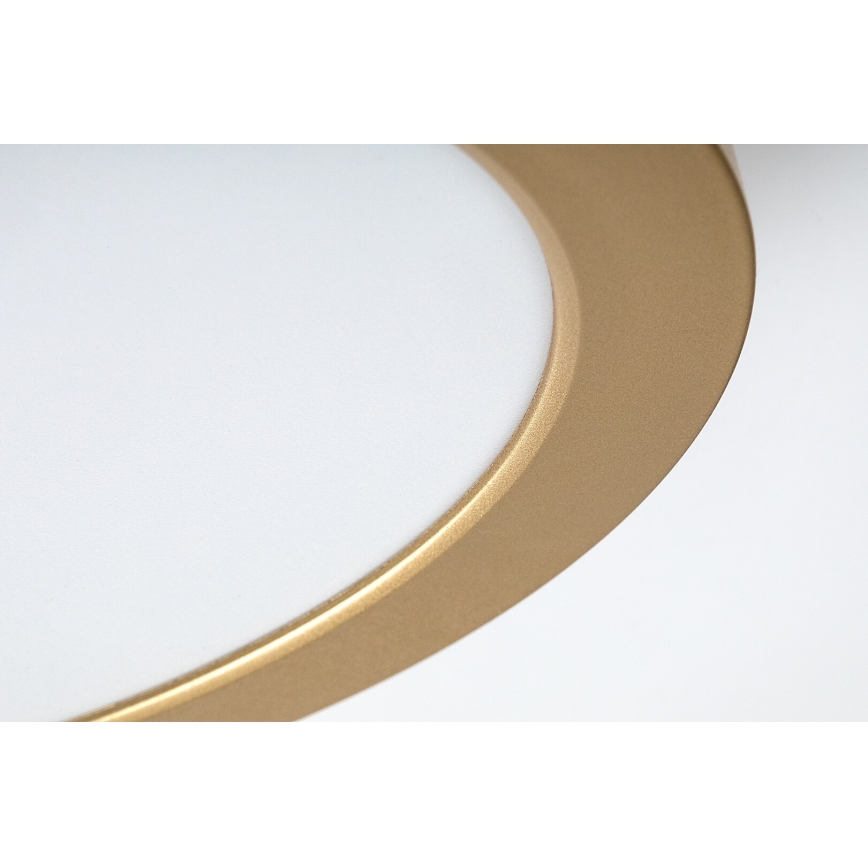 Rabalux - LED taklampa för badrum LED/24W/230V Ø 22 cm IP44 guld