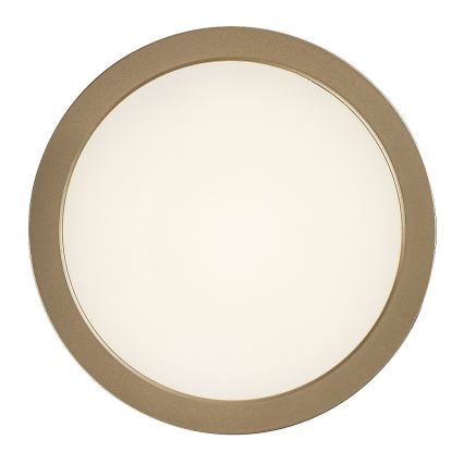 Rabalux - LED taklampa för badrum LED/24W/230V Ø 22 cm IP44 guld