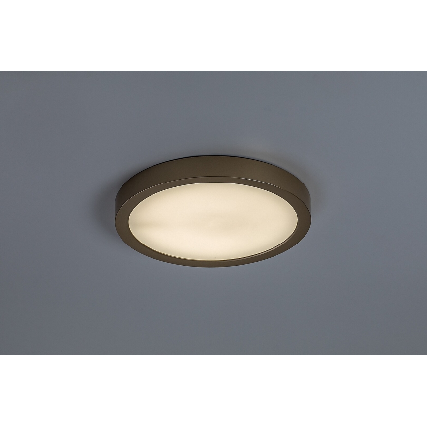 Rabalux - LED badrumstaklampa LED/30W/230V Ø 30 cm IP44 guld