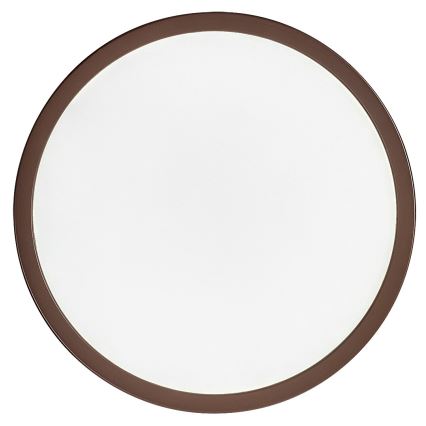Rabalux - LED takarmatur för badrum LED/18W/230V 3000/4000/6000K Ø 29 cm IP44 brun
