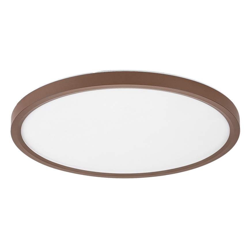 Rabalux - LED-taklampa för badrum LED/24W/230V 3000/4000/6000K Ø 40 cm IP44 brun