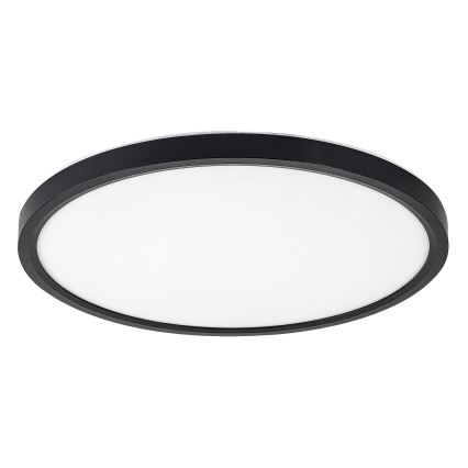 Rabalux - LED taklampa för badrum LED/24W/230V 3000/4000/6000K Ø 40 cm IP44 svart