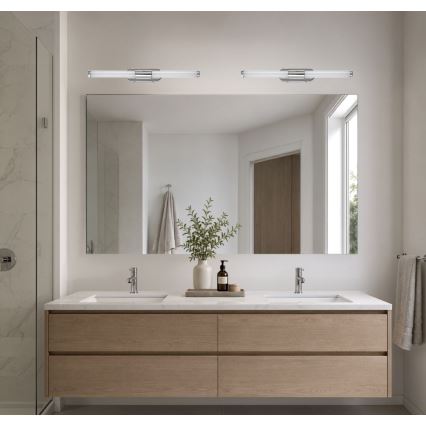 Rabalux - LED-belysning för badrumsspegel LED/6W/230V IP44 40 cm blank krom