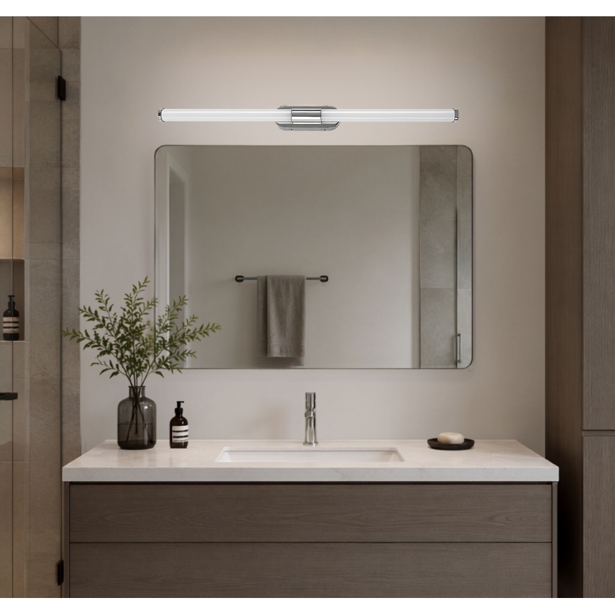 Rabalux - LED-belysning för badrumsspegel LED/8W/230V IP44 60 cm blank krom