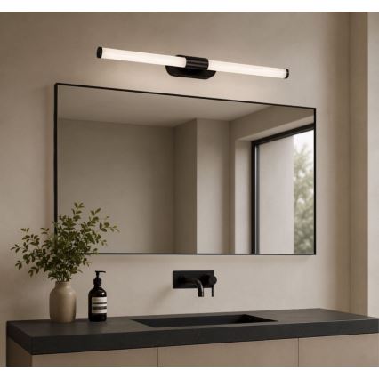 Rabalux - LED-belysning för badrumsspegel LED/8W/230V IP44 60 cm svart