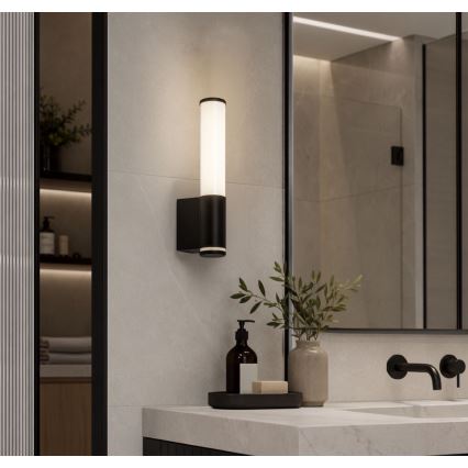 Rabalux - LED badrumsvägglampa LED/6W/230V IP44 svart