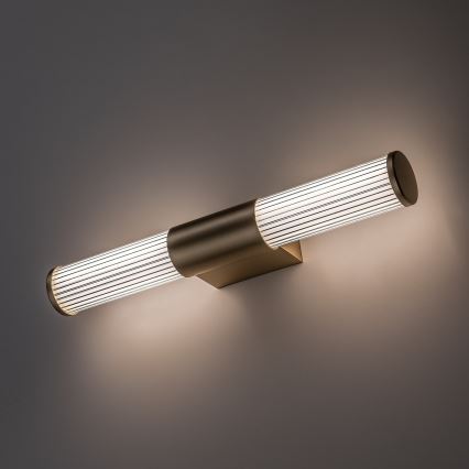 Rabalux - LED badrumsspegelbelysning LED/8W/230V IP44 40 cm guldfärgad