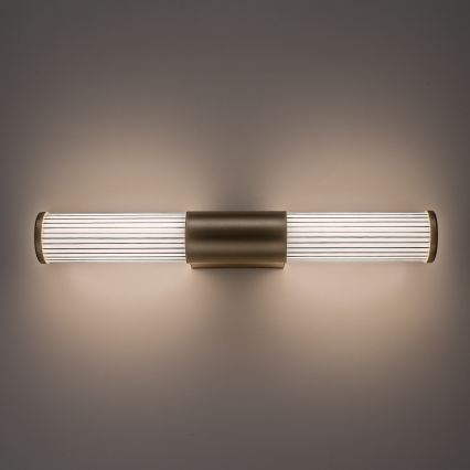 Rabalux - LED badrumsspegelbelysning LED/8W/230V IP44 40 cm guldfärgad