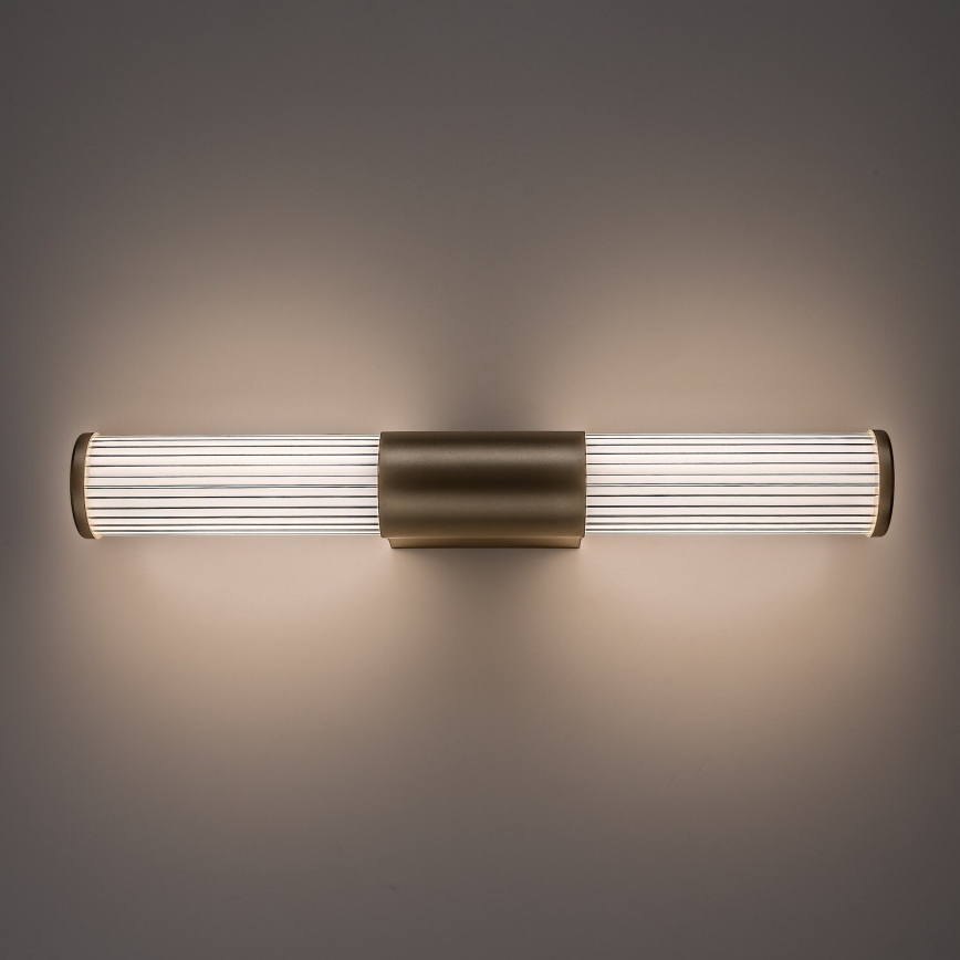 Rabalux - LED badrumsspegelbelysning LED/8W/230V IP44 40 cm guldfärgad
