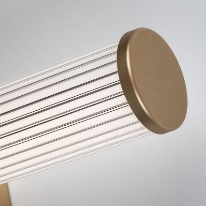 Rabalux - LED badrumsspegelbelysning LED/8W/230V IP44 40 cm guldfärgad