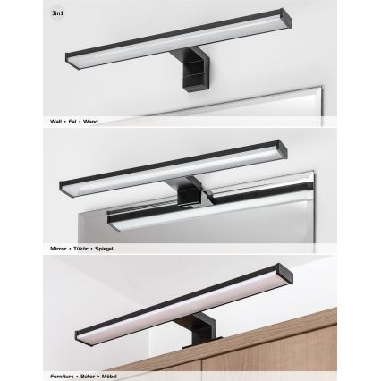 Rabalux - LED-belysning för badrumsspegel LED/8W/230V IP44 40 cm