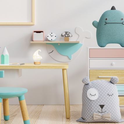 Rabalux - LED Barnbordslampa LED/2W/5V 3000K båt bok