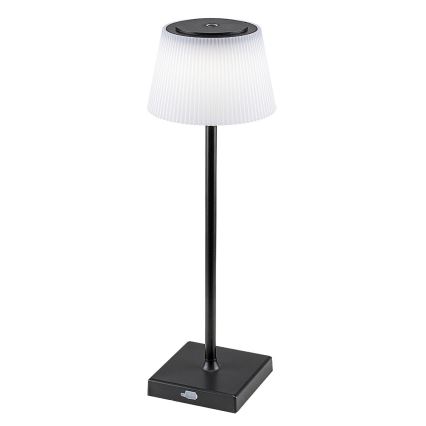 Rabalux - LED Dimbart uppladdningsbart skrivbordslampa LED/4W/3,7V 1800 mAh 3000-5000K IP44 svart