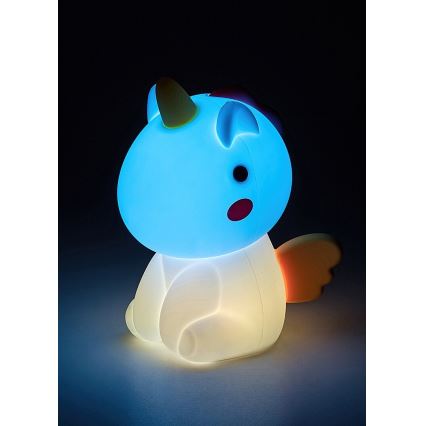 Rabalux - LED RGB Ljusreglerad beröring rechargeable children's liten lampa LED/0,45W/5V