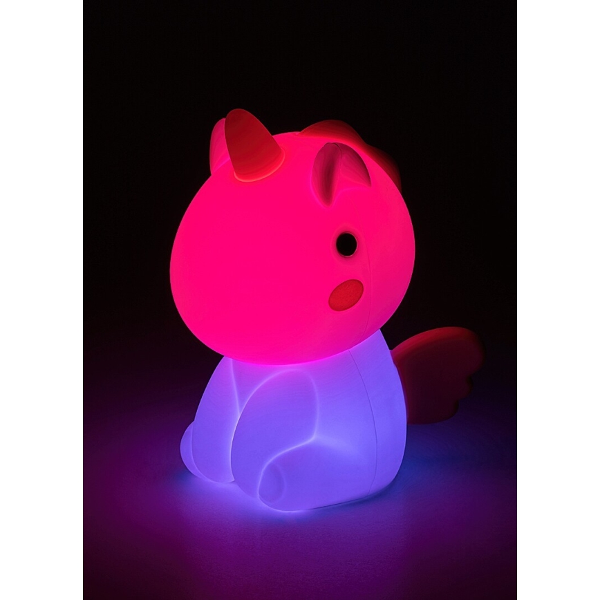 Rabalux - LED RGB Ljusreglerad beröring rechargeable children's liten lampa LED/0,45W/5V