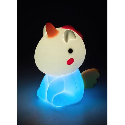 Rabalux - LED RGB Ljusreglerad beröring rechargeable children's liten lampa LED/0,45W/5V