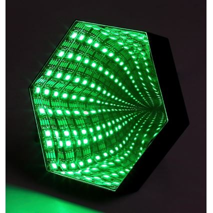 Rabalux - LED RGB Dimbart skrivbordslampa LED/1W/5V/3xAA + fjärrkontroll