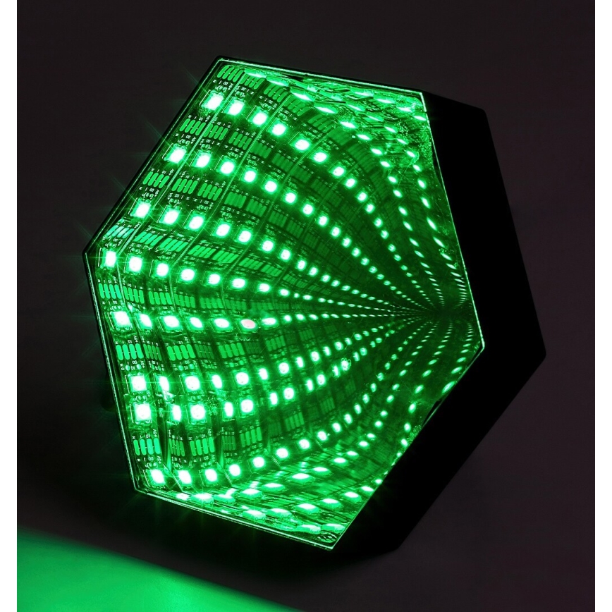 Rabalux - LED RGB Dimbart skrivbordslampa LED/1W/5V/3xAA + fjärrkontroll