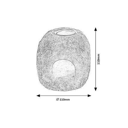 Rabalux - Saltlampa - ljusstake