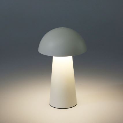 Rabalux - LED dimbar beröringsstyrd uppladdningsbar utomhuslampa LED/1,5W/5V IP44 1200 mAh USB vit