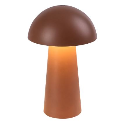 Rabalux - Dimmbar beröringsstyrd uppladdningsbar utomhuslampa LED/1,5W/5V IP44 1200 mAh USB brun