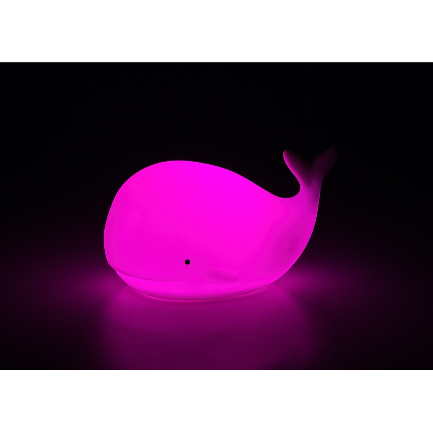Rabalux - LED RGB tryckkänslig nattlampa LED/0,05W/1xCR2032 val