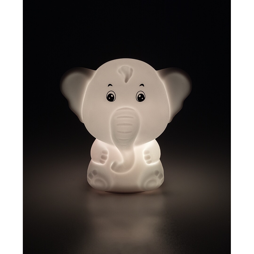 Rabalux - LED RGB beröringsstyrd nattlampa LED/0,05W/1xCR2032 elefant