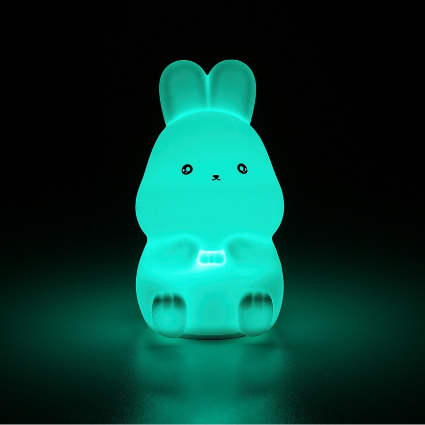 Rabalux - LED RGB beröringsstyrd nattlampa LED/0,05W/1xCR2032 kanin