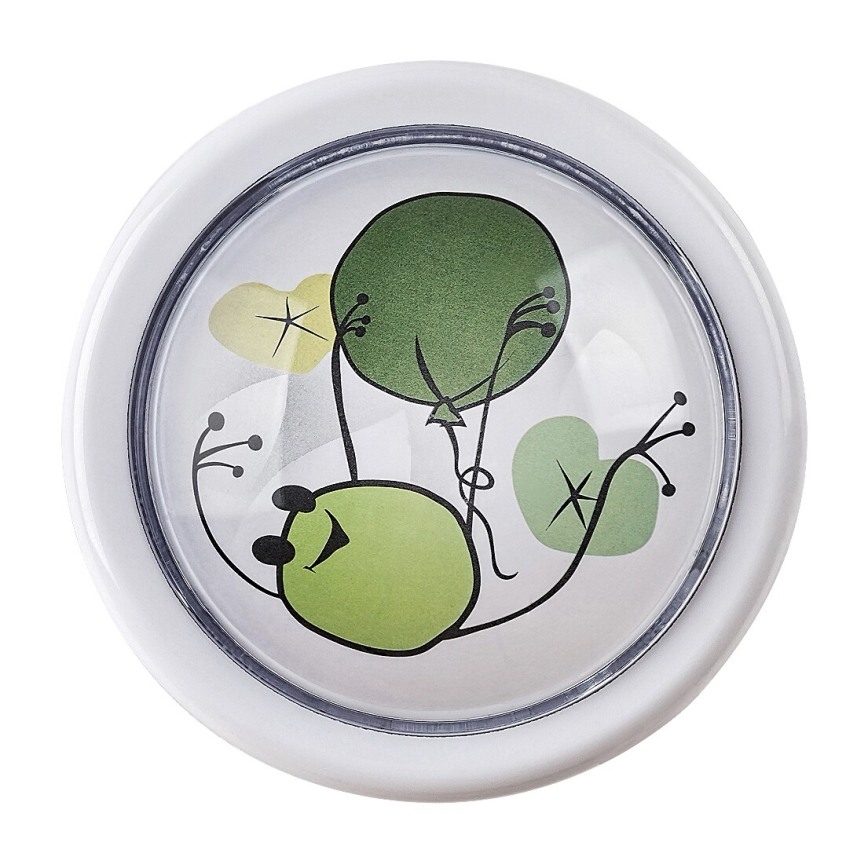 Rabalux - LED nattlampa för barn LED/0,3W/2xAA 6000K