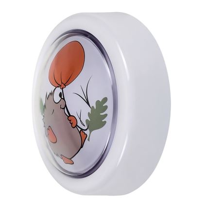 Rabalux - LED nattlampa för barn LED/0,3W/2xAA 6000K