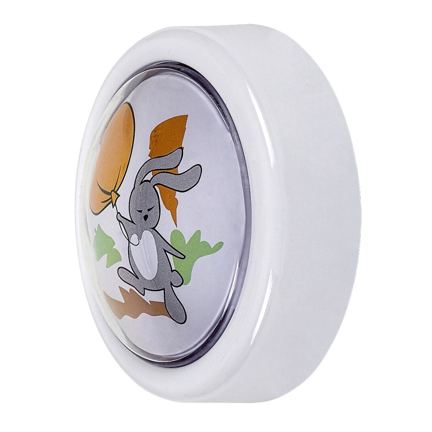 Rabalux - LED Barnnattlampa LED/0,3W/2xAA 6000K