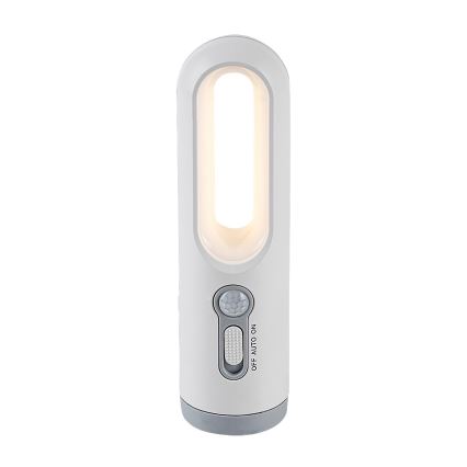 Rabalux - LED bärbar uppladdningsbar lampa med sensor LED/0,8W/3,7V 3000/7000K
