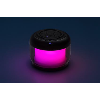 Rabalux - RGB Bordslampa med högtalare RGB/3W/3,7V 500mAh